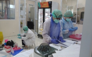 Pemprov Jatim Sulap Kontainer Jadi Laboratorium COVID-19, Bisa Tes 5 Ribu Spesimen Sehari