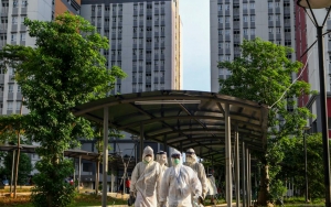 Jumlah Kasus Positif Corona di DKI Melesat Naik, RSD Wisma Atlet Tambah Tower Baru