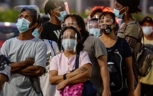 Tak Pakai Masker, Pemkot Surabaya Sita Ratusan KTP Pelanggar