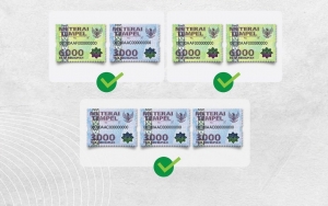 Seperti Ini Penampilan Meterai Baru Rp10 Ribu, Ternyata Ada Makna Nasionalisme