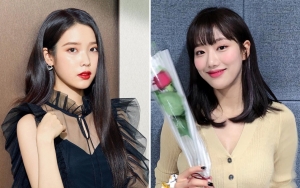 IU dan Naeun APRIL Kembaran Gaun Cetar, Siapa Lebih Cantik?