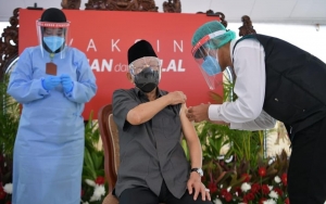 Wapres Ma'ruf Amin Sudah Dapat Vaksin COVID-19, Beri Pesan Ini ke Masyarakat