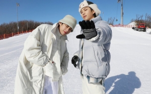 V dan RM BTS Umbar Bodi Berotot di 'BE Log', Big Hit Lagi-Lagi Disuruh Tutup Gym
