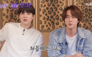 Jin BTS Cerita Dicasting Big Hit Karena Terlalu Tampan, Suga Komentar Lebay