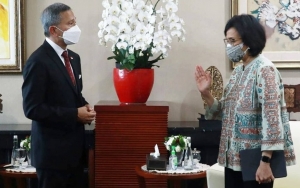 Menkeu RI Terima Kunjungan Dari Menlu Singapura, Tak Hanya Bahas Soal Hubungan Antarnegara