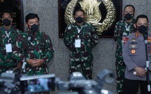 Tak Tinggal Diam, TNI Ikut Bantu Mengamankan Pasca Serangan Di Mabes Polri