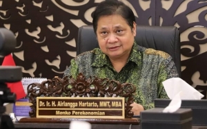 Perekonomian Di Indonesia Mulai Membaik, Menko Airlangga Sebut Dukungan Media Dibutuhkan