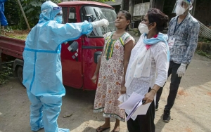 India 'Tsunami' 275 Ribu Lebih Positif COVID-19 Dalam Sehari, Gara-Gara Mutasi Ganda?