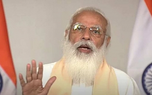 Kasus Harian Tembus 250.000, Narendra Modi Sebut Gelombang COVID-19 di India Datang Seperti Badai