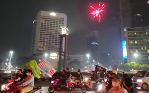 Jakmania Berkerumun Rayakan Kemenangan Persija di Bundaran HI, Satgas COVID-19 Kontak Kemenpora
