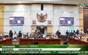 DPR RI Gelar Rapat Bersama Panglima TNI Dan KASAL Bahas KRI Nanggala-402