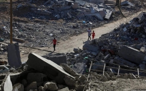 Kantor Berita Associated Press dan Al Jazeera di Gaza Hancur Terkena Rudal Israel