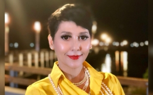 Meriam Bellina Pilih Bungkam Saat Diminta Beri Ucapan Untuk Hotman Paris Yang Tengah Sakit