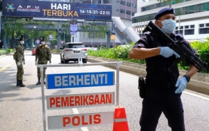 Demi Lockdown Total 1-14 Juni, Malaysia Kerahkan Hingga 55 Ribu Polisi