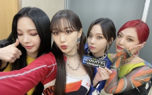 Pose Para Member aespa di Ending Performance 'M Countdown' Jadi Bahan Pembicaraan