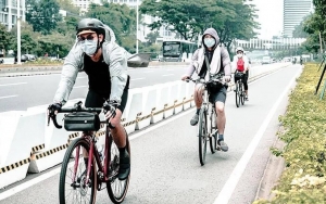 Jalur Sepeda Permanen Jakarta Telan Rp 28 Miliar, Pengamat Sayangkan Jika Dibongkar Karena Road Bike