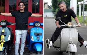Andre Taulany Hingga Gading Martin, Inilah Potret Kece Para Artis Bareng Koleksi Vespanya