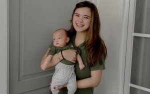 Audi Marissa Dandani Baby Anzel Ala Personel BTS untuk Pemotretan, Bikin Gemes!