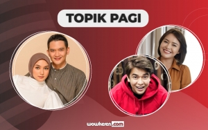 Citra Kirana Belai Pipi Rezky Aditya Picu Persoalan, Billy Syahputra Temani Amanda Manopo-Topik Pagi