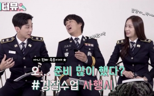 Bikin Penasaran, Cha Tae Hyun Tanya Kapan Krystal dan Jinyoung B1A4 Ciuman di 'Police University'