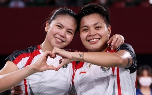 Menang Final Olimpiade, Greysia Polii dan Apriyani Rahayu Raih Emas Pertama RI