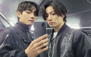 V BTS Tampil Ala Pendekar Dengan Kumis Palsu, Aksi Heroik 'Selamatkan' Jungkook Bikin Ngakak