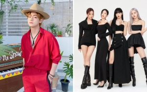 Momen Langka, V BTS Kedapatan Nyanyi 'Lovesick Girls' BLACKPINK