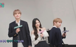 Trio Baru MC 'Music Core', Jungwoo, Lee Know dan Kim Minju Malu-Malu Usir Gugup