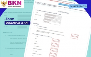 Ada Fitur Deklarasi Sehat Untuk Peserta CPNS-PPPK di SSCASN, Begini Cara Mengisinya