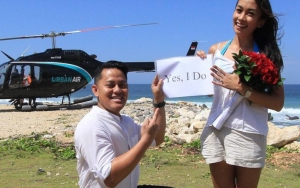 Dilamar Pakai Helikopter, Ini 7 Potret Melanie Putria Dan Aldico Sapardan Pamer Kemesraan