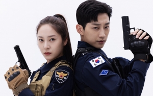 Begini Ekspresi Bahagia Krystal Usai Rekam Adegan Ciuman Bareng Jinyoung B1A4 di 'Police University'