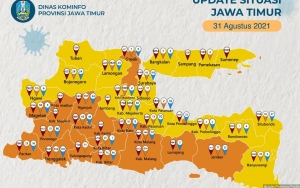 Kabar Baik! Jawa Timur Kini Telah Keluar Dari Zona Merah COVID-19
