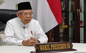 Ma'ruf Amin Tanggapi Perusakan Masjid Ahmadiyah Sintang, Minta Masyarakat Tak Main Hakim Sendiri