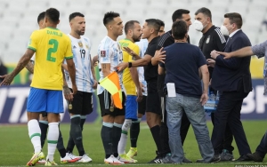 Kualifikasi Piala Dunia Brasil-Argentina Ditangguhkan Usai Ada Pemain Tak Patuhi Pembatasan COVID-19