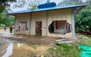 Polisi Tetapkan 9 Tersangka Geger Perusakan Masjid Ahmadiyah Sintang Kalbar