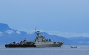 Kapal Tiongkok Seliweran di Laut Natuna, TNI AL Kerahkan KRI Patroli 24 Jam