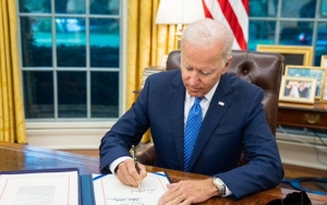 Presiden Joe Biden Teken RUU Pendanaan Cegah Penutupan Pemerintah AS