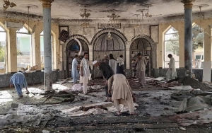 ISIS Akui Dalangi Bom Bunuh Diri di Masjid Syiah Afghanistan, Hampir 100 Orang Jadi Korban