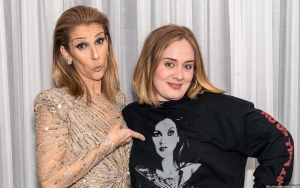 Masih Penggemar Setia, Adele Simpan Permen Karet Bekas Celine Dion dalam Bingkai