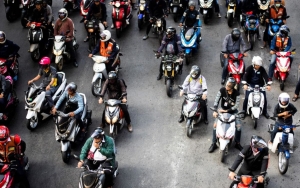 Banyak Pengendara Motor Naik Trotoar, Thailand Tawarkan Hadiah Hingga Rp8 Juta Lebih Bagi Pelapor