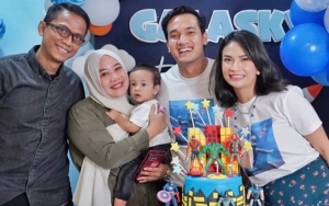 Bagian Mata Memar Gala Putra Vanessa Angel Berangsur Sembuh, Ussy Sulistiawaty Ikut Beri Semangat