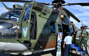 Geger Helikopter Jokowi Sambar Pohon Hingga Timpa 3 Warga di Banten, BPBD Beri Penjelasan