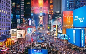 Pesta Malam Tahun Baru di Times Square New York Kembali Digelar, Pengunjung Wajib Sudah Divaksin