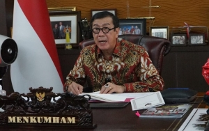 Menkumham Yasonna Optimis Pemerintah Bisa Selesaikan Revisi UU Ciptaker Kurang Dari 2 Tahun