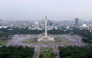 Usai Sempat Menutup Jalan, Ketua PA 212 Minta Massa Bubarkan Diri dan Kembali Ke Rumah Secara Damai