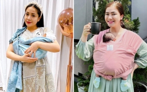 Dinyinyiri 'Kalah' dari Nagita, Felicya Angelista Bungkam Haters Pakai Foto Baby Bible Mangap Cantik