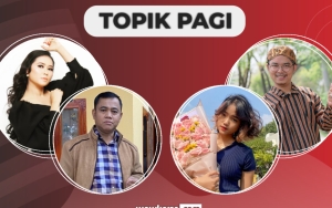 Tiara Marleen Nangis-nangis ke H. Faisal, Fuji Jawab Cerdas Saat Dipancing Julidi Doddy-Topik Pagi