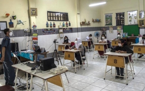 Mulai Pekan Depan, SD-SMP Di Surabaya Gelar PTM 100 Persen