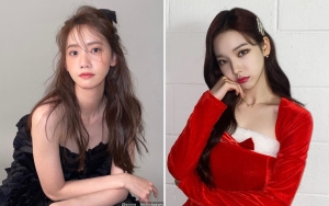 Foto Yoona Girls' Generation dan Karina aespa Berdiri Berdampingan Bagai Beda Dunia