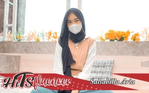 HITSfluencer : Salsabilla Aria, Dari Konten Random Hingga Jadi Tutor Hijab Kekinian